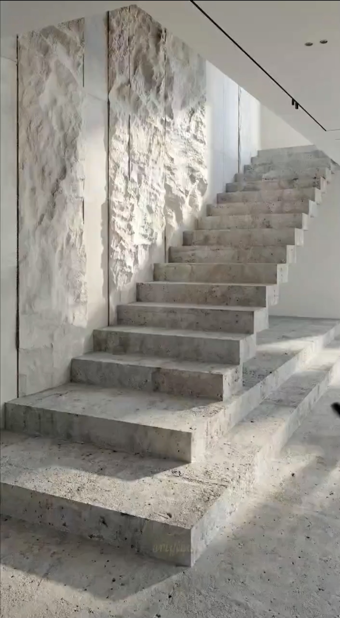 Escalier avant travaux