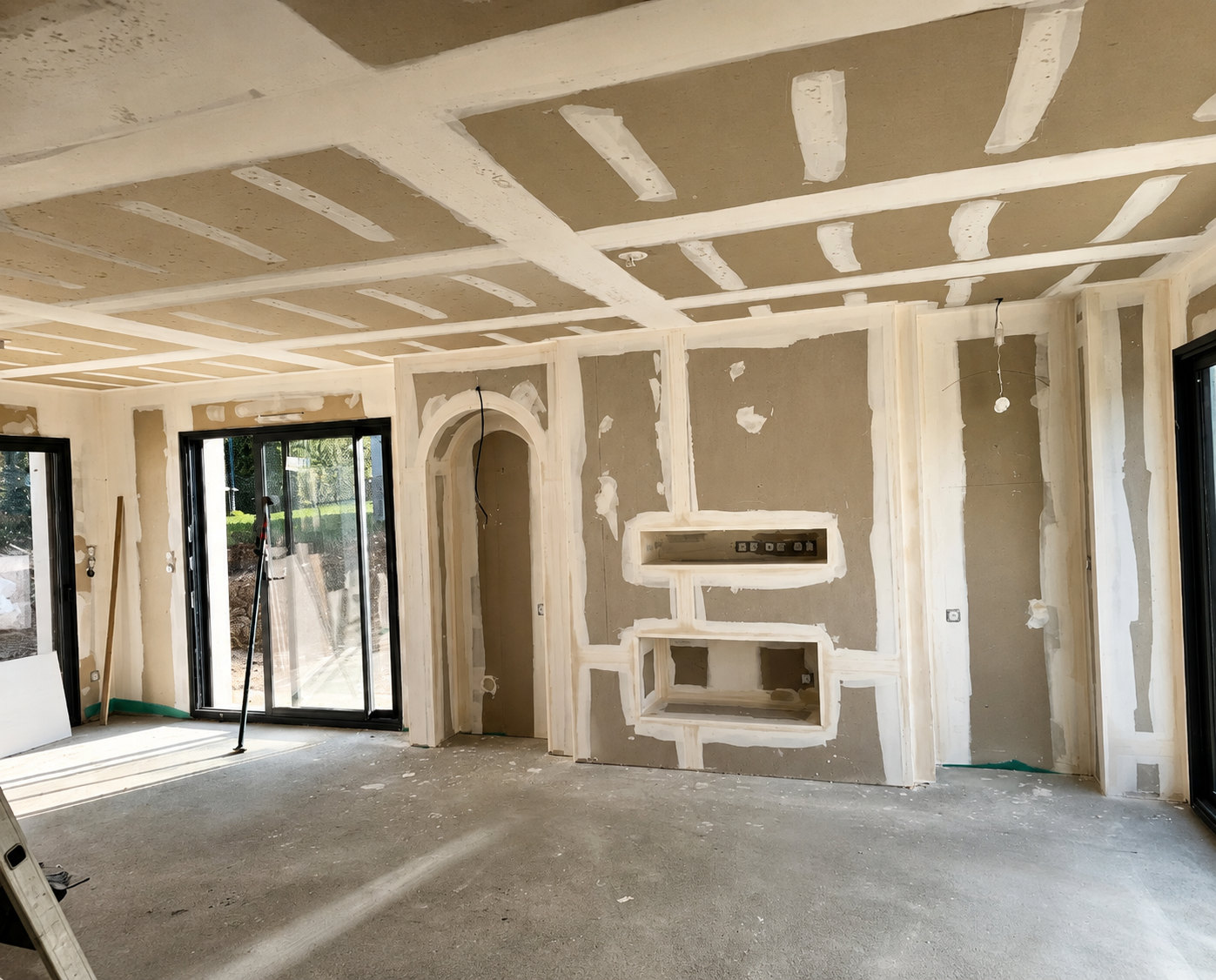 Pièce à vivre avant travaux