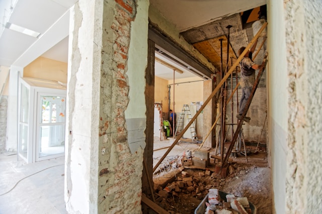 Travaux de rénovation